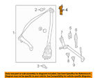 0008600388 Mercedes Oem Front Seat Adjuster Bracket