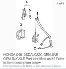 04813-sda-l02zc Honda Genuine Oem Buckle