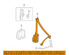 04818sdaa03zb Honda Oem 04-07 Accord Front