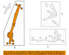 04818tr3a00zd Honda Oem Civic Front Buckle Retractor Left