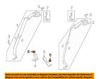 11516073 Gm Oem Rear Plate Nut