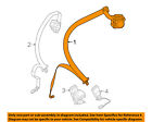11786006859c94 Mercedes Oem Rear Seat Assy