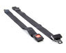 1201-7410 Beams Seatbelts Pt Seat Belt Black Push Button