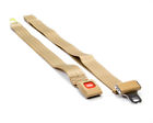 1201-7430 Beams Seatbelts Tan Push Button Buckle Lap Seat Belt