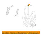 12385475 Gm Oem Front Seat-belt