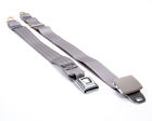 1256-7465 Beams Seatbelts Gray Nostalgic Push Button Buckle Lap Seat Belt