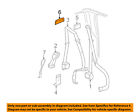 15801771 Gm Oem Rear Seat Belt Cover