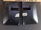 1676819 1676819- 8 Allied Chemical Buick Skylark Upper Seat Belt Retractor Covers Black