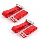 1812583 Safety Harnesses Seat Belts Chevy Corvette Airplane Red Lap Bucket