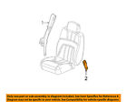 19148786 Gm Oem Front Seat