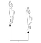 19148943 Gm Chevrolet Gmc Genuine Inner Buckle