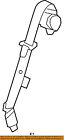 19207600 Oem Gm New Rear Seat Retractor