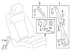 19300617 Gm Brand New Genuine Oem Seat Belt Receptacle