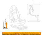 19301277 Gm Oem Second Row Back Rear Seat End Left