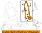 19330618 Gm Chevrolet Oem Impala Front Seat Retractor Right
