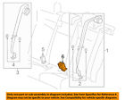 19353479 Gm Chevrolet Oem Sonic Rear Seat Left