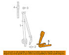 1hz101x9ae Mopar Chrysler Oem Front