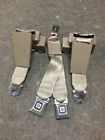 20460357 20460356 Gm Camaro Medium Beige Seat Belts Used