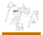 20906813 Gm Cadillac Oem Cts Rear Seat Belt Guide Right
