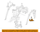 20906814 Gm Cadillac Oem Cts Rear Seat Belt Guide Left