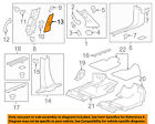 20937903 Gm Oem Belt Cover Left