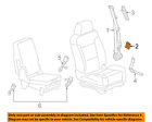 23101017 Gm Oem Front Seat