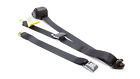 256-10 Beams Seatbelts Black Retractable Seat Belt