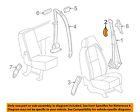 25808903 Gm Oem Front Seat