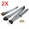 2988615738 Afarnova Pieces Grey Point Harness Safety Belt Seat Lap Strap