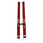 30004r W- Sternum Simpson Racing Latch Link Shoulder Harness Red