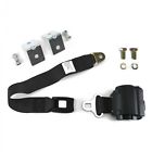 315193eb1234935 Seatbelts Accessories Plus Black Retractable Standard Buckle Seat Belt Anchor