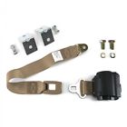 315212eb1234942 Seatbelts Accessories Plus Tan Retractable Standard Buckle Seat Belt Anchor