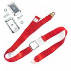 315426eb1456209 Safetboy Red Airplane Buckle Lap Seat Belt Flat Plate Hardware