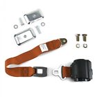 315435eb1456213 Safetboy Copper Standard Buckle Retractable Lap Seat Belt Flat Plate