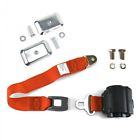315440eb1456216 Safetboy Orange Standard Buckle Retractable Lap Seat Belt Flat Plate