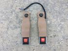 364054b Ford Explorer Seat Belt Latch Lh Rh Pair Golden Tan