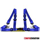 367-4ptb Autozensation For Blue Point Racing Style Seat Belt 0680138634485