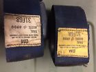 377602 Gm Seat Belts Two Blue Belt Buckets Firebird Camaro Nova
