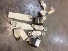 397937 Ecklers Corvette Seat Belt Set Single Retractor Coupe Oyster