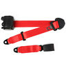 420027136818 Unbranded Car Red Retractable Safety Seat Belt Mount