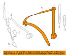 46386022003d53 Mercedes Oem Rear Belt Assembly Right