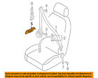 4l0857817 Audi Oem Front Seat Guide Left