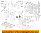4m0887233b4pk Audi Oem Third Row Guide