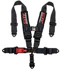 5-point-3-black Stv Motorsports Universal Black Point Quick Release Seat Belt Harness