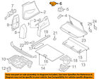 51473416373 Bmw Oem Belt Cover Left