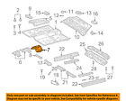 5816152010 Toyota Oem Floor Rails-seat