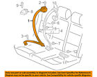 5g9857805braa Volkswagen Vw Oem Golf Rear Seat Assy