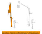 5ne44jxwaa Fiat Oem Rear Belt Assembly Left