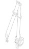 5xy26dx9ac Mopar Genuine Retractor Assembly
