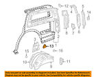 6166660030 Toyota Reinforce Seat Belt